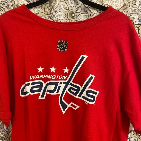 Adidas Mens (L) The Go To Tee (Washington Capitals) - Picture 3 of 8